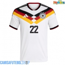 Camisa de time de futebol Alemanha David Raum #22 Replicas 1º Equipamento Mundo 2026 Manga Curta